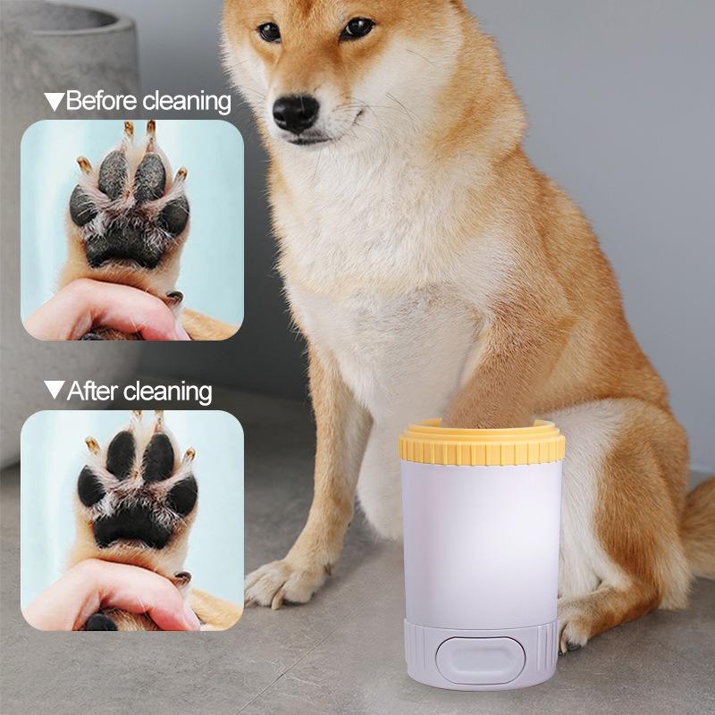 Pet Foot Cleaning Cup, Pet Paw Cleaning Cup, Pet Cleaning Supplies, Dog Foot Cleaning, Cat and Dog Silicone Brush, Pet Foot Cleaning Device
