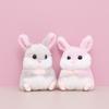 Rabbit Keychain Toy Cartoon Backpack Pendant Plush Doll Gift Cute Decoration