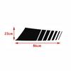 2pcs Car Hood Stripe Stickers For Car Hood Bumper Vinyl Decals For Racing Stripes Bumper Decals For Car And Truck Hood Decals