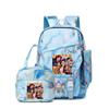 Witch Hunters Three-Piece Backpack Kpop Demon Unters Printed Backpack Lunch Bag