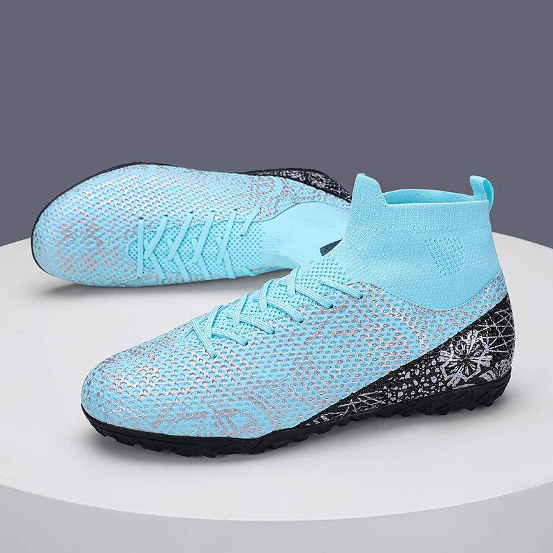 Fußball Sportstiefel Herren Ultraleicht Sportbekleidung Sneaker Hohe Qualität Schüler Fußballschuhe für Training Stollen Komfort-Fokussiert Fußballschuhe