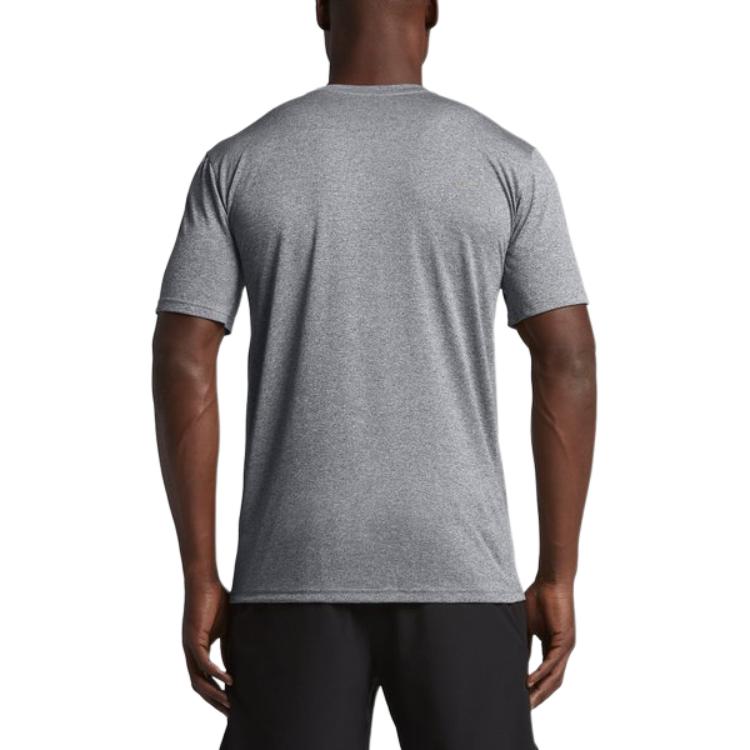 New Nike Dri Fit T Shirt Men's Gray 718834-091