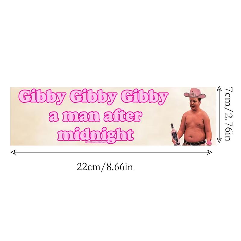 Funny Car Stickers Hilarious Window Wall Sticker Humorous Word Letter Decal 10 PCS Waterproof Funny Quote Message Stickers For