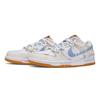 Nike Dunk Pale Blue Abrasion Resistant Low top Skateboard Shoes Unisex Beige White Blue FQ6965-700(Team864-)