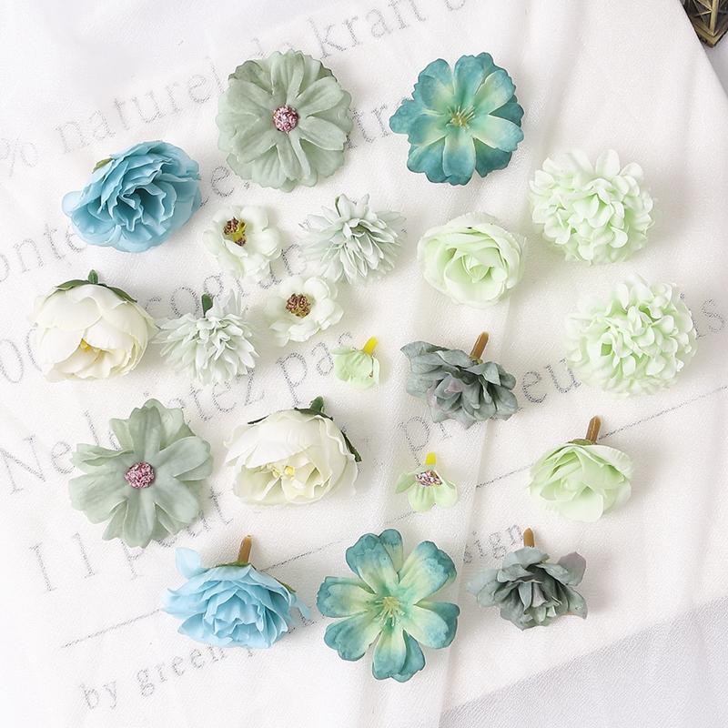 

Роза смешанные искусственные цветы свадебные украшения для свадьбы искусственный цветок для домашнего декора комнаты поделки своими руками подарки гирлянды аксессуары