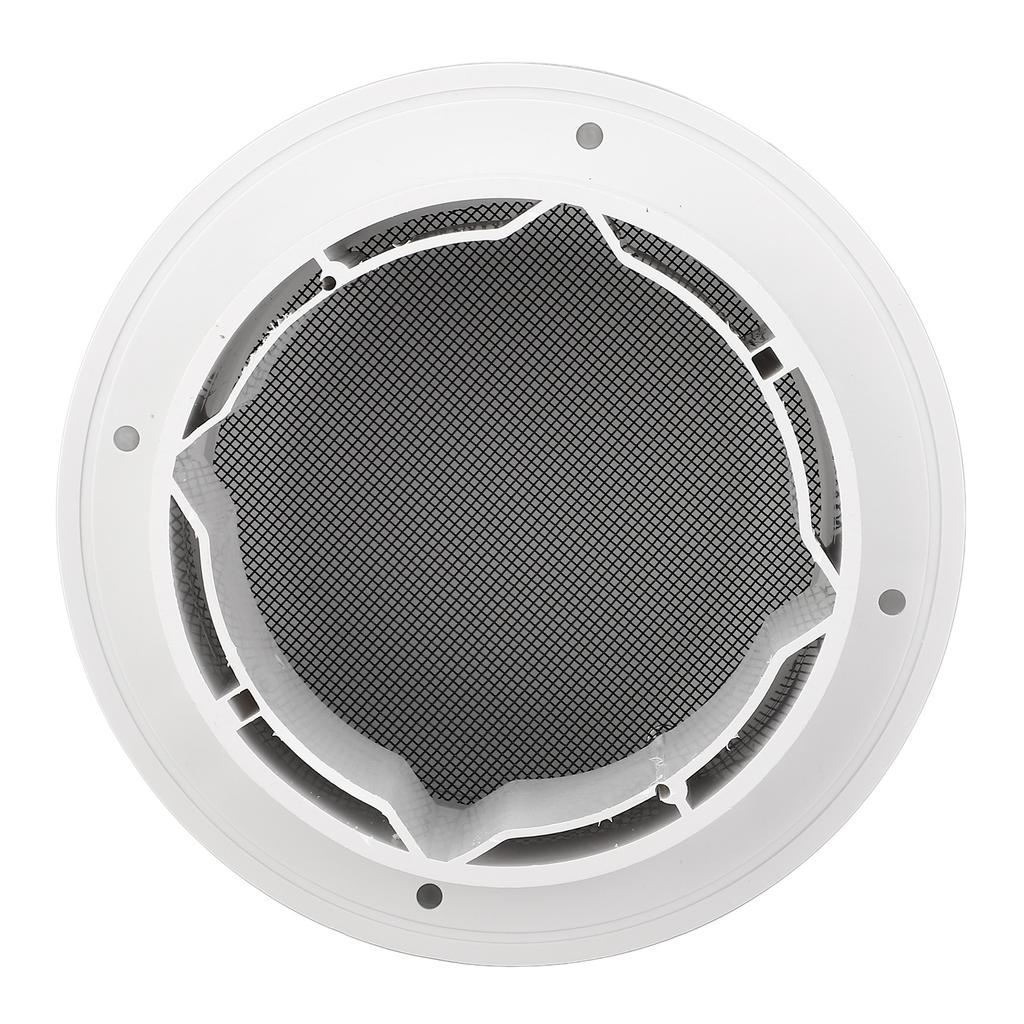 RV Roof Vent Cap 155mm Air Exchange Oxidation Resistant Round Mushroom Ventilation Cap with Mesh Screen for Campervan