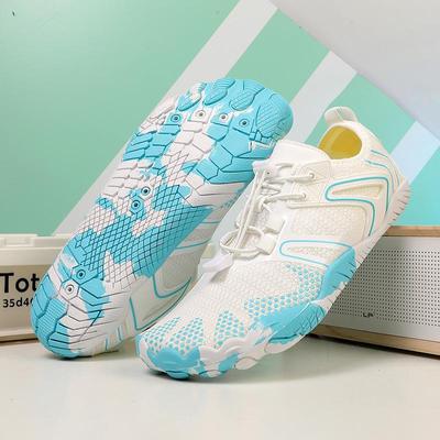 Indoor Fitness Shoes with Shock Absorption Men's Quiet Skipping Shoes Soft Anti-Slip Sole for Aerobics Yoga Running Gym Training