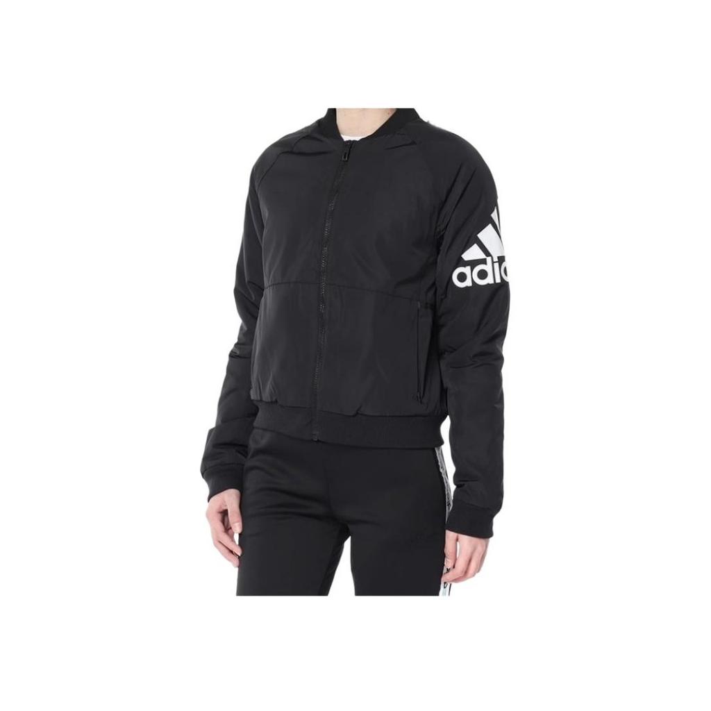 Adidas Warm Windproof Casual Jacket Women Jackets Black DT2402