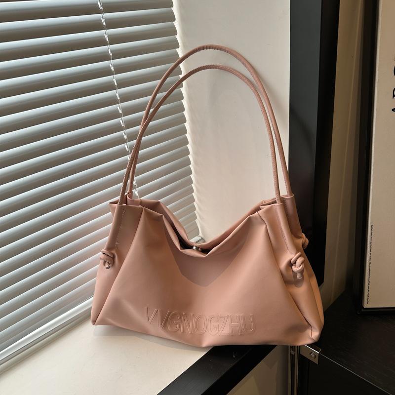 Laxity Large Capacity Bag for Women's New Spring and Summer High End Versatile One-shoulder Underarm Bag Commuting Toy Bag