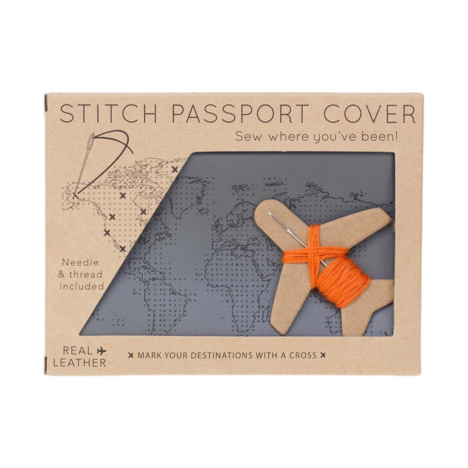 

Набор для вышивки крестиком «Обложка для паспорта» Дорожный наряд One Size хаки