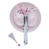 Handheld Hand Fan With Tassel Magnetic Folding Fan For Women Vintaged Shape Paper Fan For Weddings And Decorations