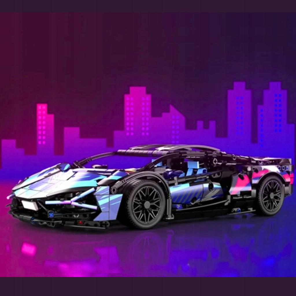 Construction Bricks Car Set Lamborghini 1280 Pcs.