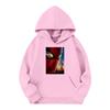 Kids Long Sleeve Pullover Hoodie with Pocket Letter Print Loose Fit Top