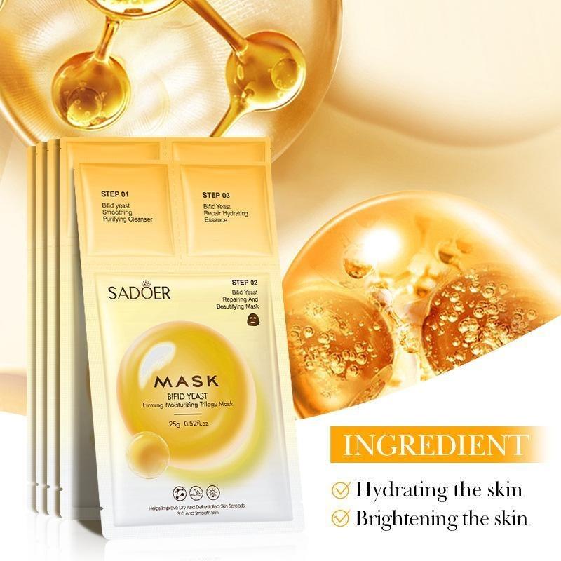 Sadoer Bifida Yeast Firming Trilogy Mask Delicate Moisturizing Mask