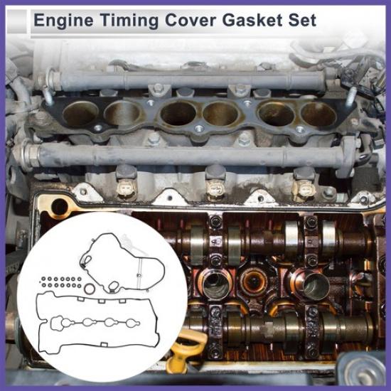 Engine Timing Cover Gasket Set TCS46041 for Chevrolet Malibu 22L 04-05