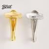 Creative Lapel Pin Peanut/Calla Shaped Flower Insert Brooch DIY Wearable Bouquet Holder Metal Clothing Ornament Brooch Clip Vase for Women Dried