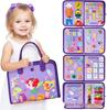 Popular Baby Early Education Felt Backpack Busy Board Toy