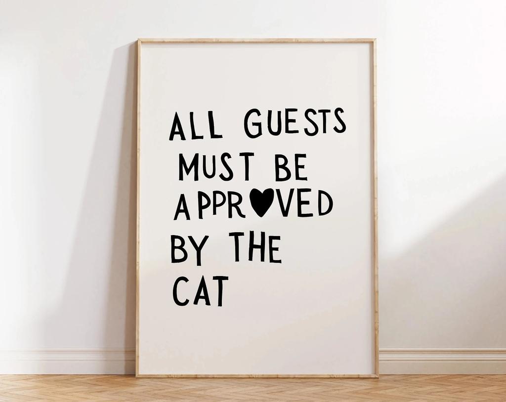 Minimalist Heart Poster  Funny Aesthetic Typography Quote Print Canvas Painting for Girly Home Decor  Trendy Wall Art