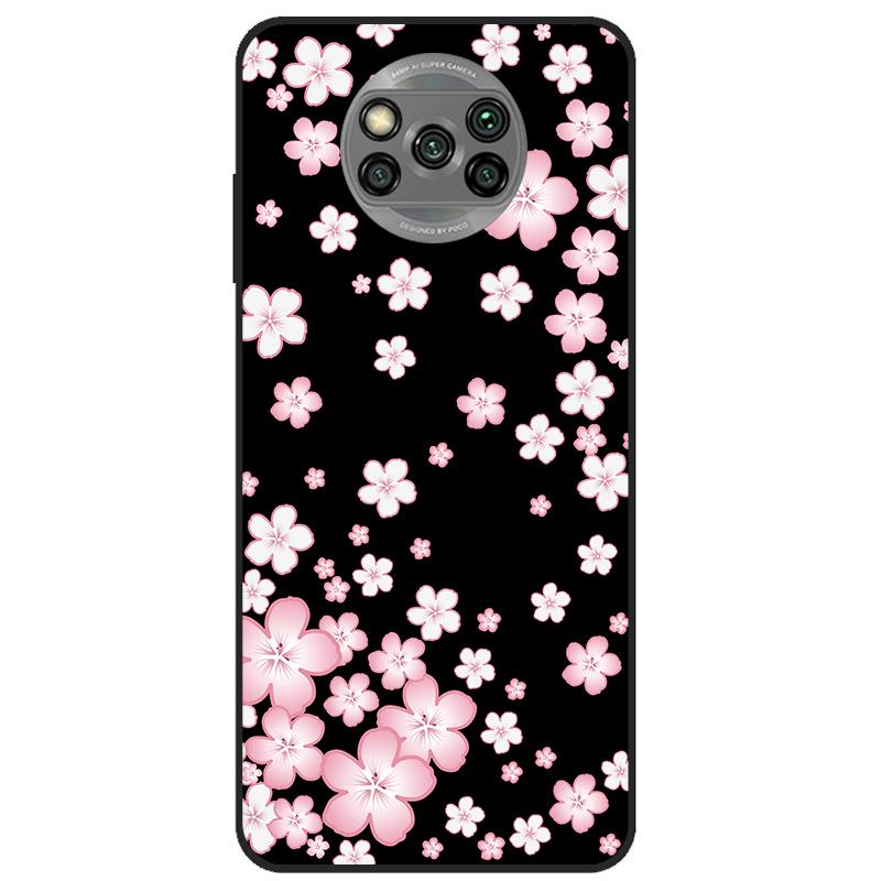 Para Xiaomi Poco X3 Pro Funda de silicona suave Lobo León Funda de teléfono para Poco X3 NFC Funda TPU negro Funda para Poco X 3 GT PocoX3 Pro
