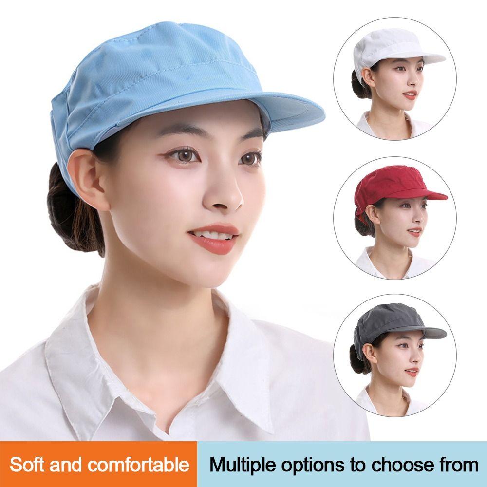 Adjustable Work Cap Lightweight Workshop Cap New Catering Cap Factory Workshop