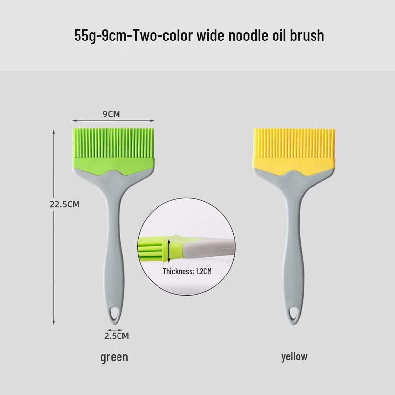 ZISIZ Silicone Basting Brush for Baking & BBQ