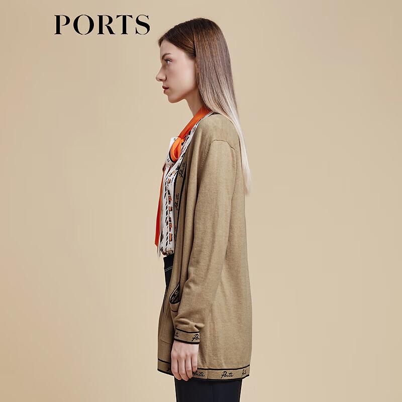 PORTS Women's Spring/Summer Long Sleeve Knit Cardigan