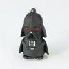 Porte-clés mignon de dessin animé Guerrier Noir Lumière LED Son Enfant Lampe de poche Pendentif de sac Accessoire