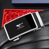 Belts for Men's Business Automatic Buckle Belt Head Layer Cowhide Belt Gift Comfortable Trousers