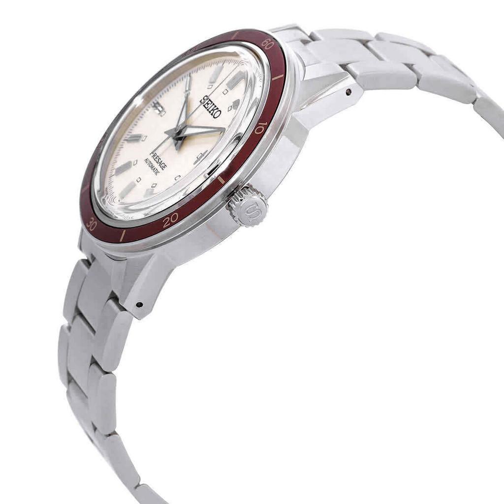 Seiko Presage Style60s weißes Zifferblatt Automatik SRPH93 SRPH93J1 SRPH93J Herrenuhr
