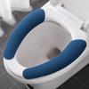 Tapis de toilette adhésif lavable, couvre-siège universel, autocollants pour toutes les saisons