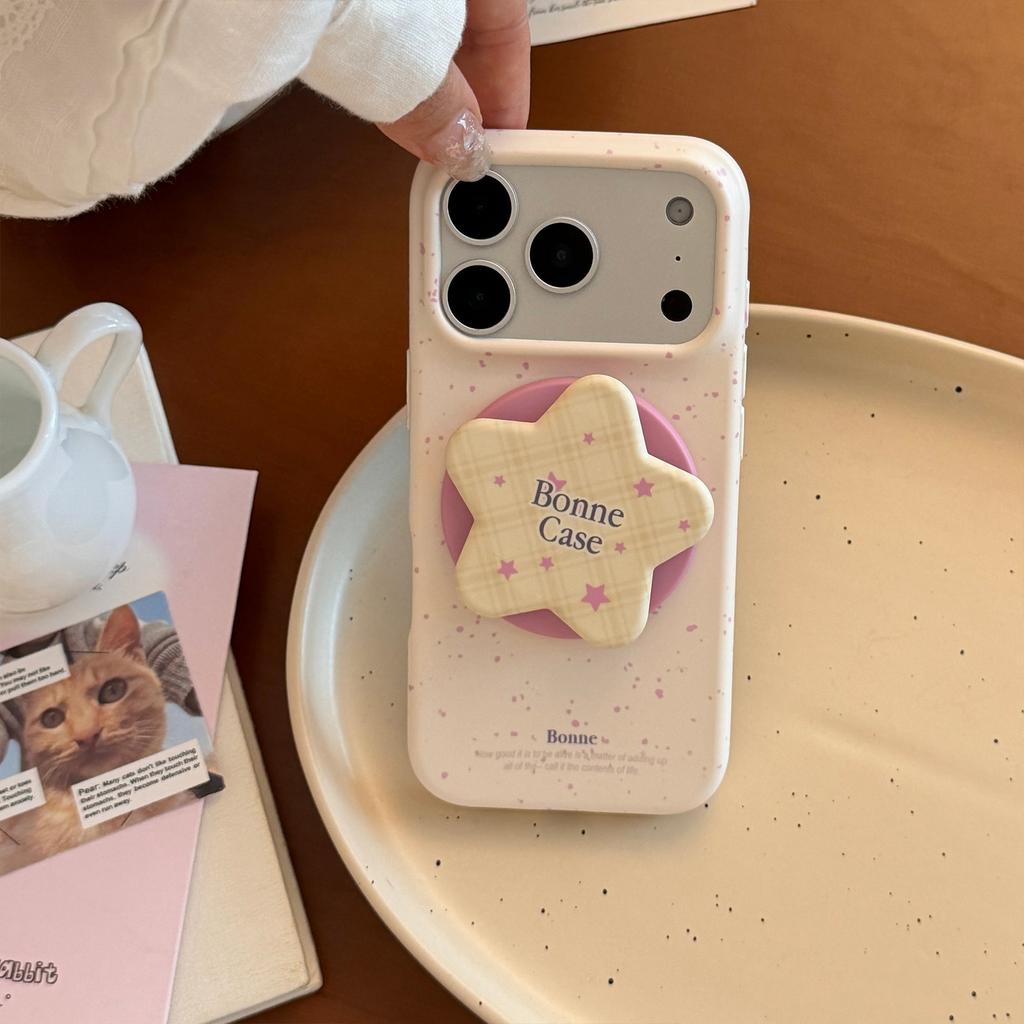 Purple star bracket applies to 17 Apple 17promax film magnetic suction iphone16 mobile phone case 15 soft cover 13