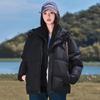 Down Cotton-padded Jacket Women's New Winter Short Fake Two Padded Cotton-padded Jacket Coat