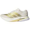 Adizero Boston 13 Chalk White Gold Metallic Women Sneakers Cream Orange-Tint JS4952