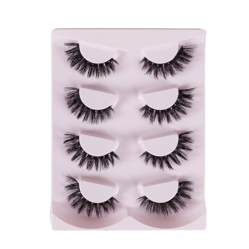 Густые Натуральные Очаровательные Накладные Ресницы - Европейский и Американский Стиль