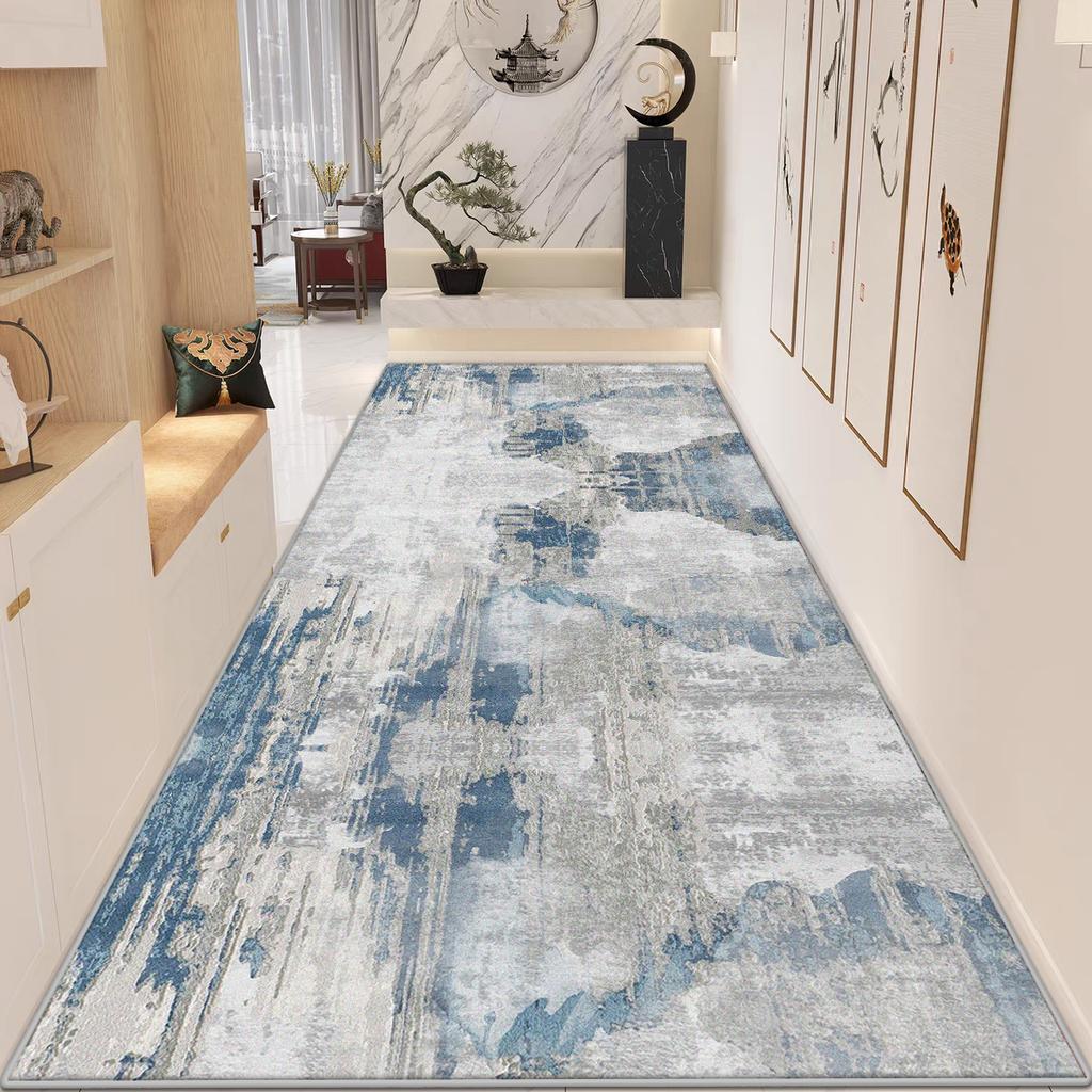 Modern Abstract Home Doorway Corridor Rugs Decoration Living Room Bedroom Long Runner Carpets Customizable Non-slip Long Mats