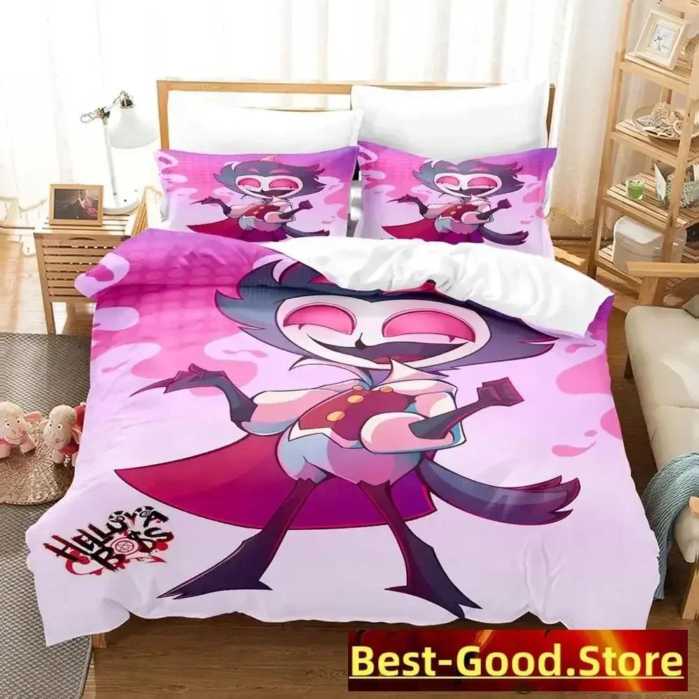 

Stolas Boss Bedding Set Printed Bed Set With Pillowcase Bed Duvet Cover Soft Single Double Queen Super King Size Bedroom EU Single(135*200cm)3pcs