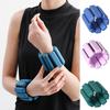 1Pair Steel&Silicone Ankle&Wrist Weight Strap Adjustable Weight Carrying Bracelet  for Workout