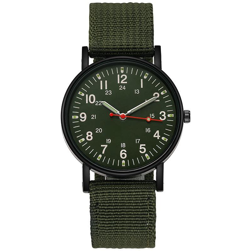 Men Watches Casual Nylon Band Sports Watch Anlog Quartz Military Wristwatches Relogio Masculino Reloj Hombre
