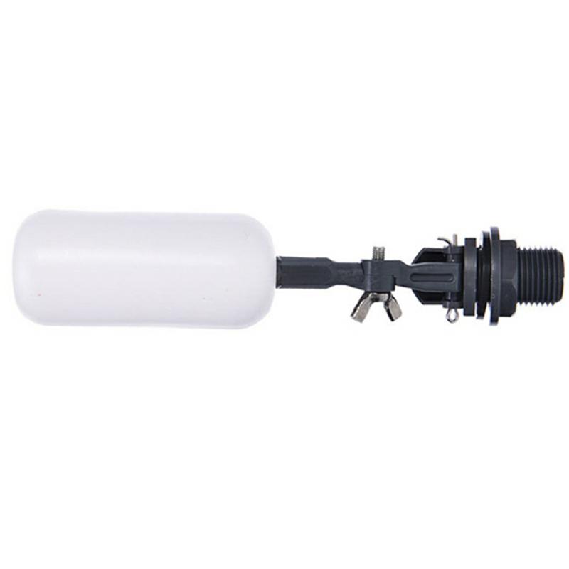 1*Adjustable Float Ball Valve Automatic Fish Tank Pond Water Level Control 1/2in