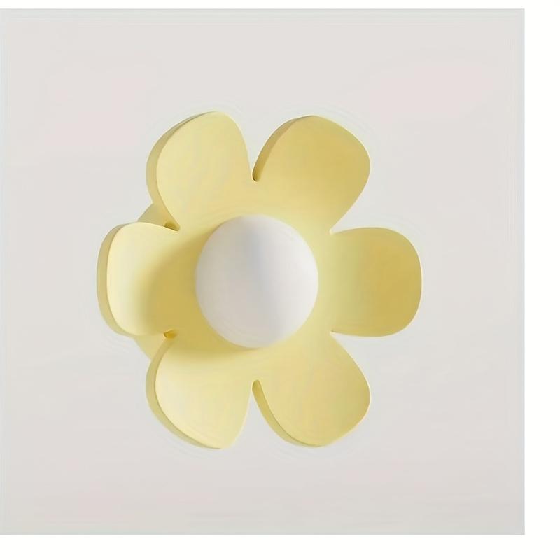 

1pcs Sink Overflow Stoppers - Flower Design, Durable & Easy to Install, Suitable for Kitchen and Bathroom Sinks, Wash Basins Prevents Overflow Clogs жёлтый