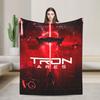 TRON Ares Lightcycle Dillinger Systems Blanket Fleece Printed MCP Movie Multi-function Warm Throw Blankets for Bedspread