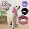 Dog Ears Cover Neck Warmer Hearing Protections for Pets Ear Wraps for Grooming Bathing Blowing Drying