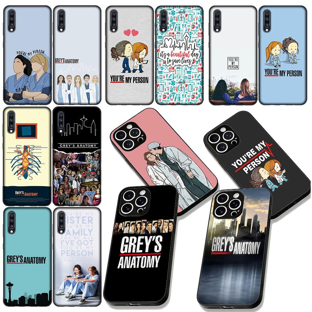 Greys Grey's Poster Anatomy Phone Cover for Samsung Galaxy S25 Edge S24 S23 FE Plus Ultra A16 A15 A55 A57 5G Protective Case