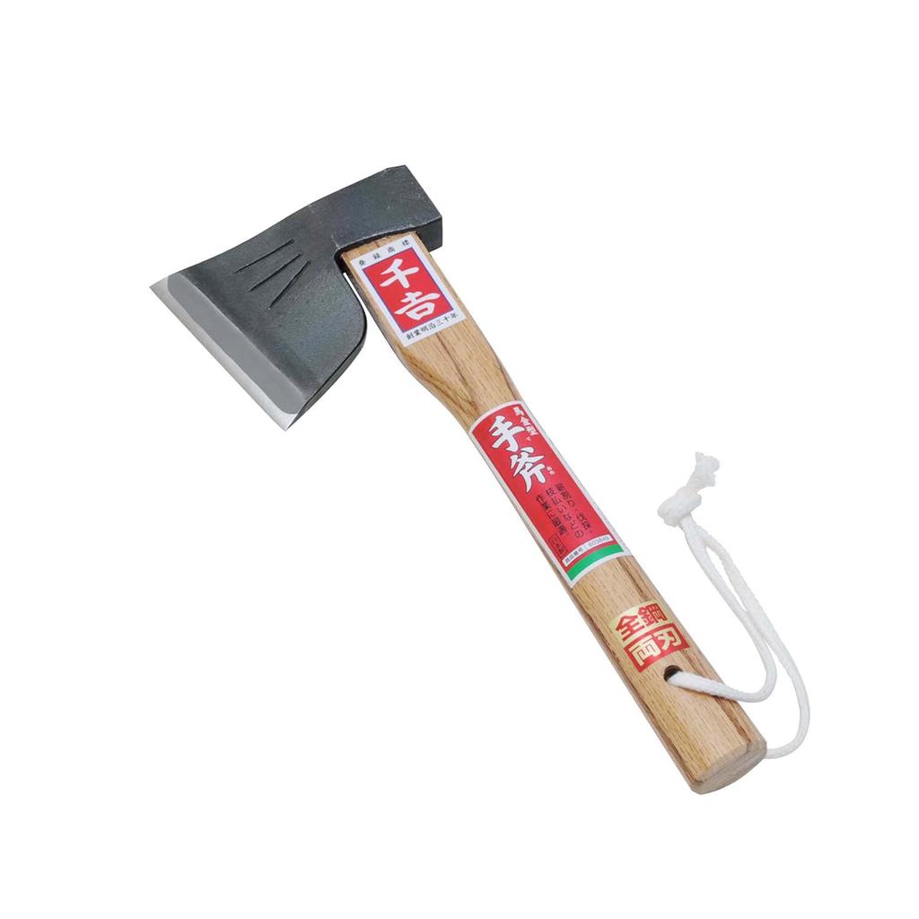 Senkichi Hatchet with Width 135 x Height 335 x Depth 25mm Horse-shaped Steel, Double-edged,