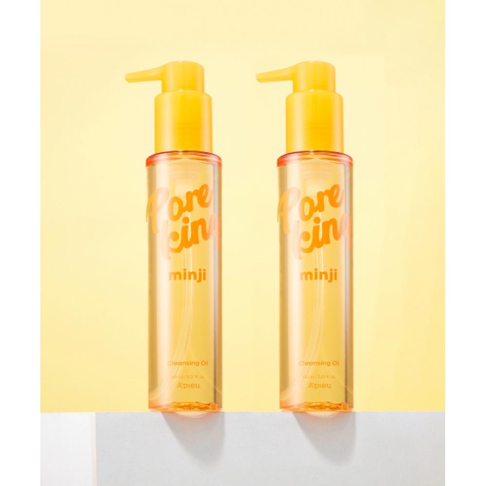 Apieu Cleansing Oil 150ml [2 Pcs] Pore Master Minji FREE