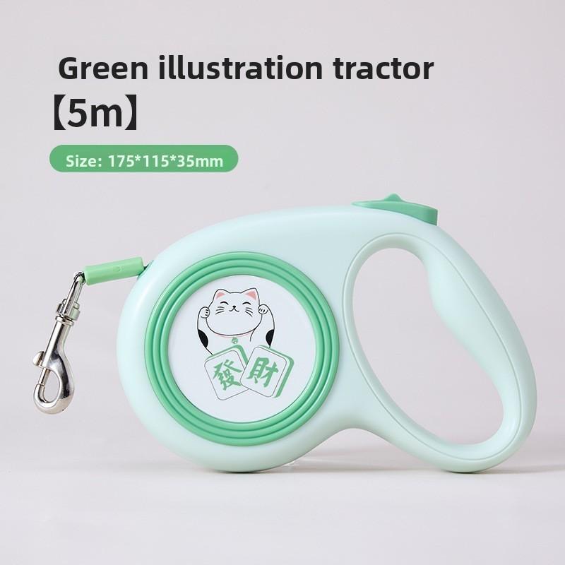 Waterproof Pet Traction Rope With Automatic Scalability For Small And Dog Medium