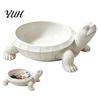 Entryway Key Holder 3D Printed Turtle Storage Tray, Tortoise Dish Bowl for Organizing Jewelry & Trinkets, Decorative Ocean Animal Theme Desk Organizer