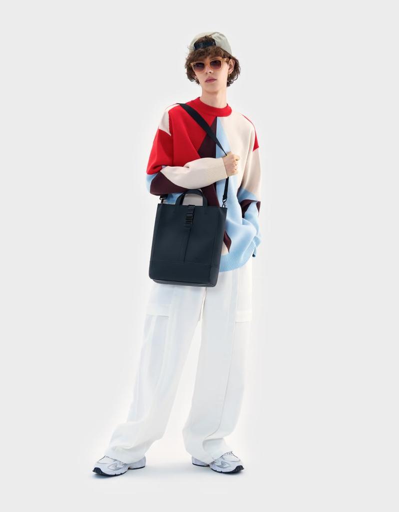 Splash Tote Black Shoulder Bag Crossbody Handbag Specification With Inner Pocket Compatible with Laptops Compatible with Tablets Inches Lightweight