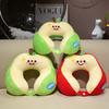 Cartoon Soft Apple U-Shaped Pillow Office Lunch Break Nap Pillow Girls Plane Travel Portable Neck Pillow
