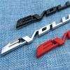 Cwkzum1 EVOLUTION Letter Car Stickers for Mitsubishi Lancer-ex EVO V3 Modified Accessories Rear Trunk Side Body Fender  Decorative Decal